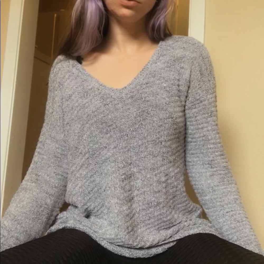 Calvin Klein Cozy Gray Sweater